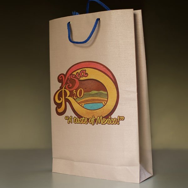 Small business logo design on promotional product, demonstrating brand identity.